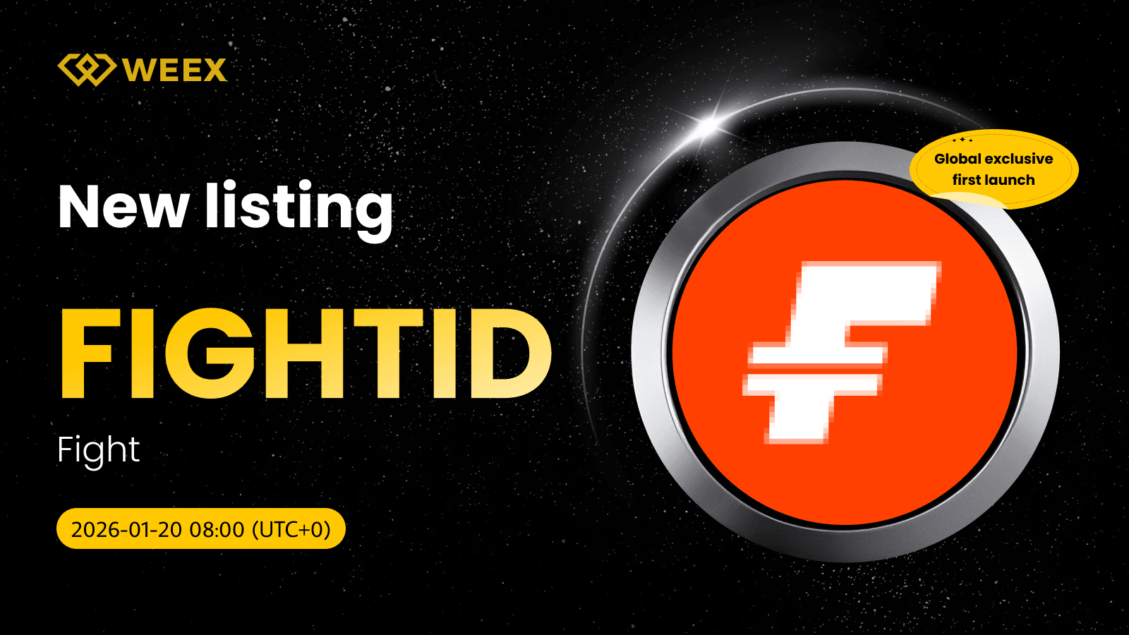 Global Exclusive First Launch: FIGHTID USDT Pair Live on WEEX
