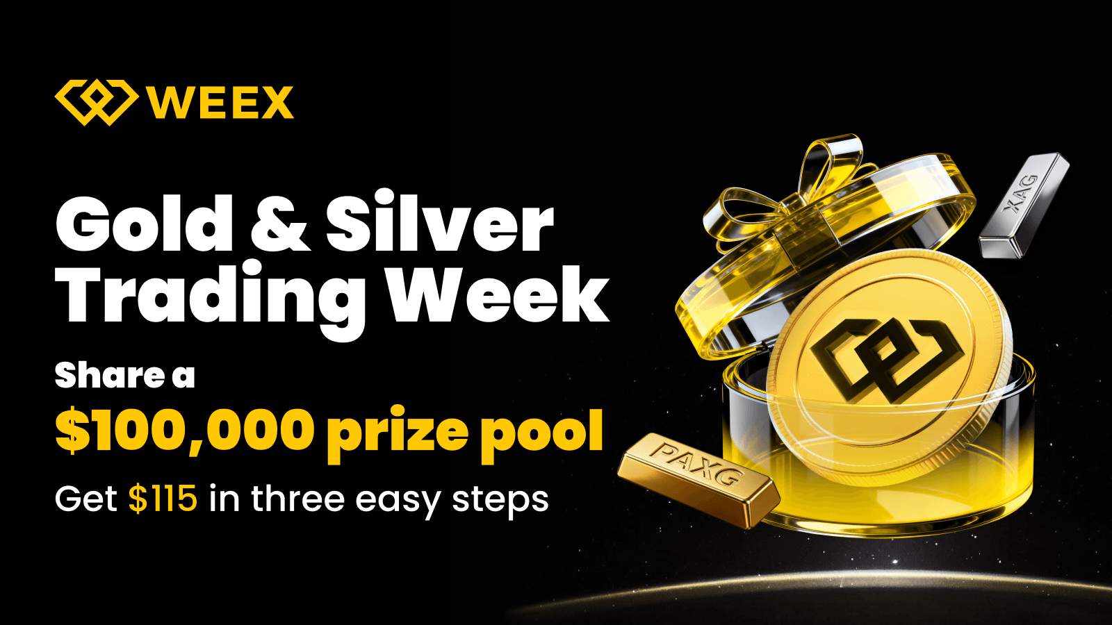 WEEX Gold and Silver Trading Week: Secure Your Share of src=