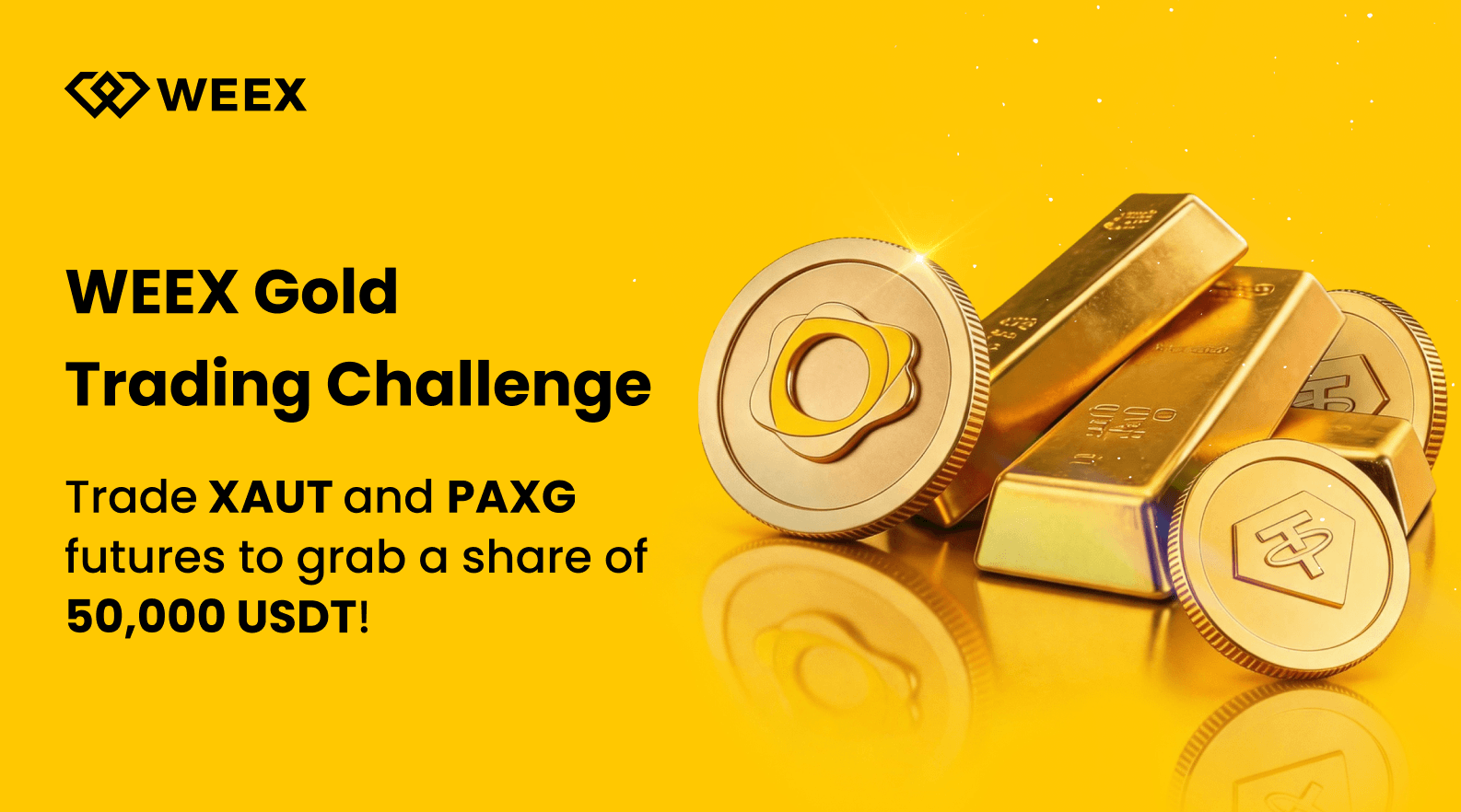 WEEX gold trading challenge