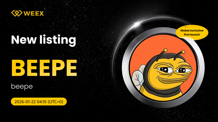 Global Exclusive First Launch: BEEPE USDT Gets Listed on WEEX Spot