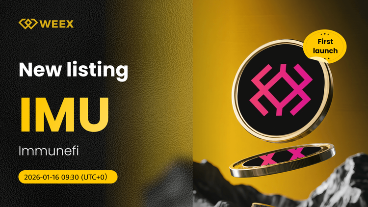 IMU USDT Live: Immunefi (IMU) Coin Lists on WEEX Spot