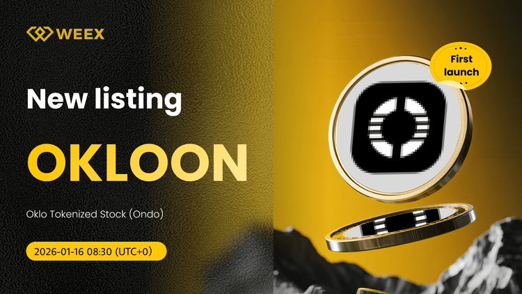 OKLOON USDT: Oklo Tokenized Stock (Ondo) Listed on WEEX Spot