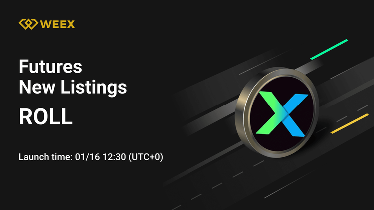 WEEX Futures New Listing: RollX (ROLL) USDT Perpetual Contract